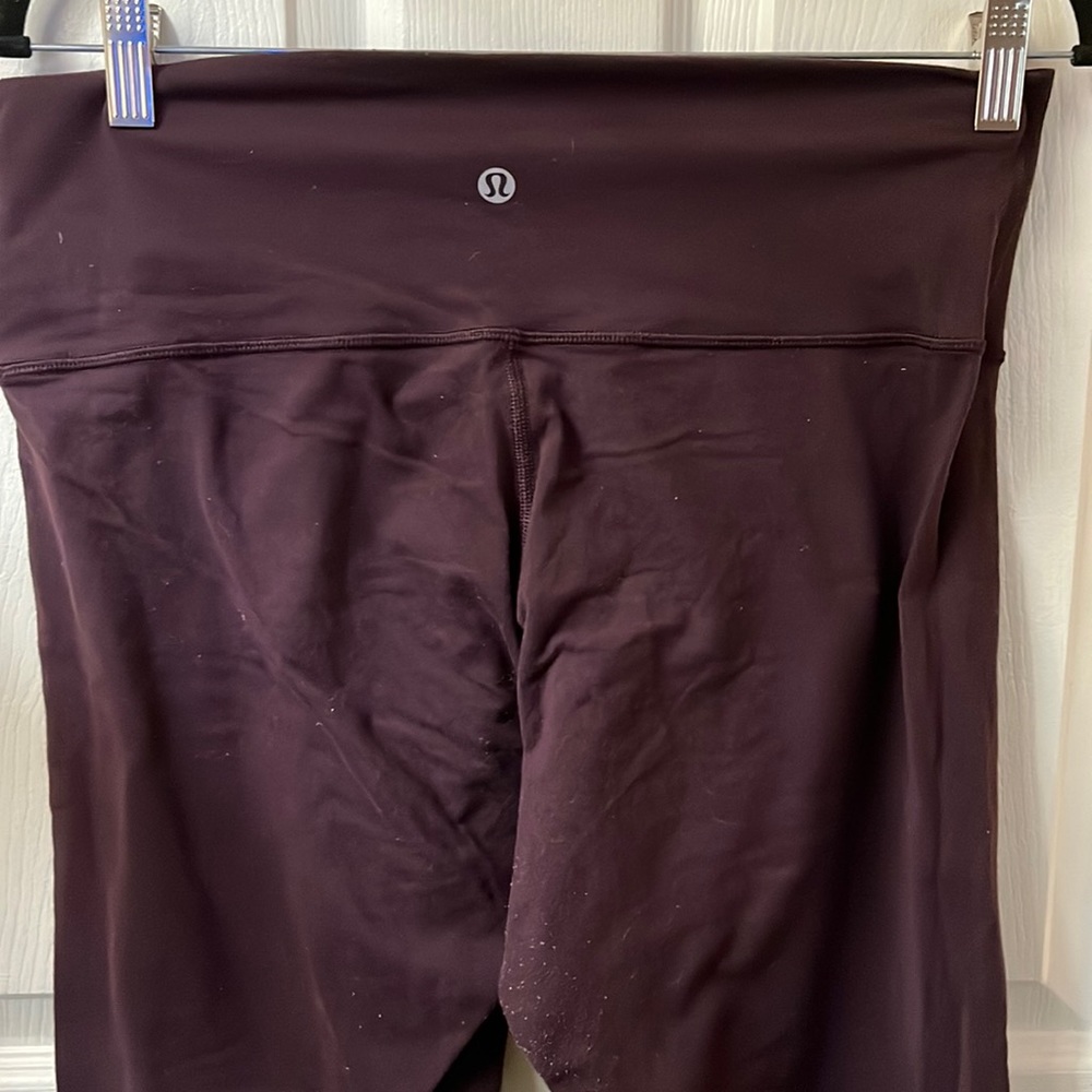 Eggplant lululemon leggings